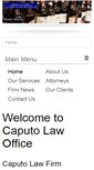 Mobile Screenshot of caputolawoffice.com